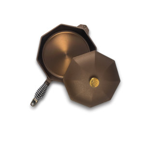 Deep Cast Iron Frying Pan