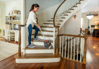 Cleaning the Stairs