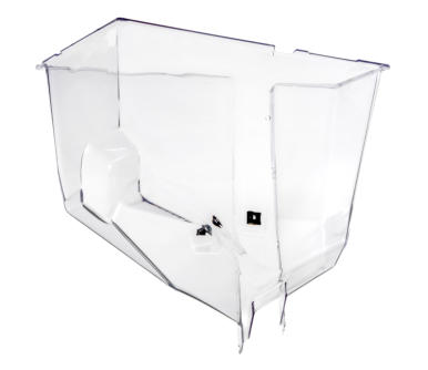 Clear Plastic Product Bin
