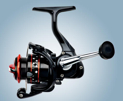 Frabil Black Ice Fishing Reel-e-commerce product photography